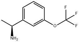 (1S)-1-[3-(TRIFLUOROMETHOXY)PHENYL]ETHYLAMINE Struktur