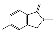 5-iodo-2-methylisoindolin-1-one Struktur