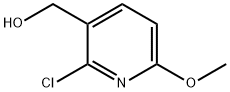 (2-Chloro-6-methoxypyridin-3-yl)methanol Struktur