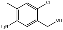 (5-Amino-2-chloro-4-methyl-phenyl)-methanol Struktur