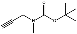 tert-butyl methyl(prop-2-ynyl)carbamate Struktur