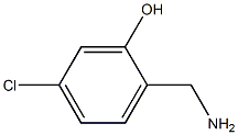 2-(aminomethyl)-5-chlorophenol Struktur