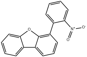 4-(2-nitrophenyl)Dibenzofuran Struktur