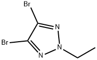 2-ethyl-4,5-dibromo-2H-1,2,3-triazole Struktur