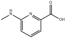 6-(methylamino)pyridine-2-carboxylic acid Struktur