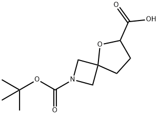 5-Oxa-2-Aza-Spiro[3.4]Octane-2,6-Dicarboxylic Acid 2-Tert-Butyl Ester Struktur