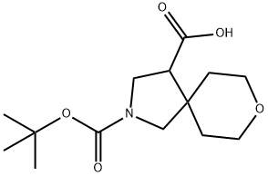 8-Oxa-2-Aza-Spiro[4.5]Decane-2,4-Dicarboxylic Acid 2-Tert-Butyl Ester Struktur