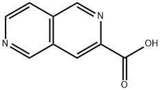 2,6-naphthyridine-3-carboxylic acid Struktur