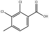 2,3-dichloro-4-methylbenzoic acid Struktur