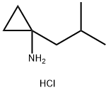 (1-Isobutylcyclopropyl)amine hydrochloride Struktur