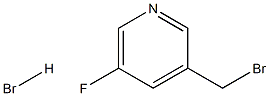 3-(Bromomethyl)-5-fluoropyridine hydrobromide Struktur