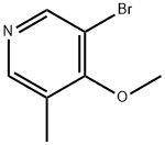 3-bromo-4-methoxy-5-methylpyridine Struktur