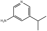 5-isopropylpyridin-3-amine Struktur