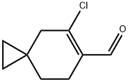 5-chloro-Spiro[2.5]oct-5-ene-6-carboxaldehyde Struktur