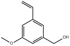 (3-Methoxy-5-vinylphenyl)methanol Struktur