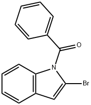 (2-Bromo-1H-indol-1-yl)(phenyl)methanone Struktur