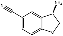 (3S)-3-AMINO-2,3-DIHYDROBENZO[B]FURAN-5-CARBONITRILE Struktur