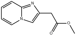 Imidazo[1,2-a]pyridin-2-yl-acetic acid methyl ester Struktur