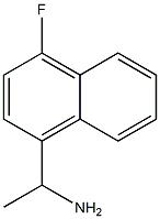 1-(4-fluoronaphthalen-1-yl)ethanamine Struktur