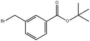 3-Bromomethyl-benzoic acid tert-butyl ester Struktur