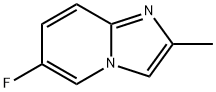 6-Fluoro-2-methyl-imidazo[1,2-a]pyridine Struktur