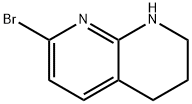 7-bromo-1,2,3,4-tetrahydro-1,8-Naphthyridine Struktur