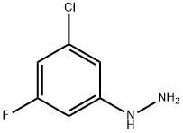 1-(3-CHLORO-5-FLUOROPHENYL)HYDRAZINE Struktur