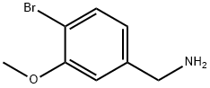 (4-bromo-3-methoxyphenyl)methanamine Struktur