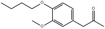 1-(4-Butoxy-3-methoxyphenyl)propan-2-one Struktur