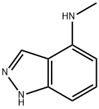 (1H-Indazol-4-yl)-methyl-amine Struktur