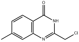 2-(chloromethyl)-7-methyl-4(3H)-quinazolinone Struktur