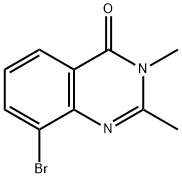 8-bromo-2,3-dimethyl-4(3H)-Quinazolinone Struktur