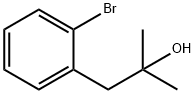 1-(2-bromophenyl)-2-methylpropan-2-ol Struktur