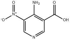 4-Amino-5-nitronicotinic acid Struktur