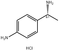 (R)-4-(1-Amino-ethyl)-phenylamine dihydrochloride Struktur