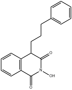 2-Hydroxy-4-(3-phenylpropyl)isoquinoline-1,3(2H,4H)-dione Struktur