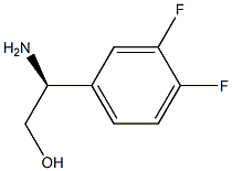 (2S)-2-AMINO-2-(3,4-DIFLUOROPHENYL)ETHAN-1-OL Struktur