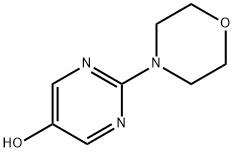 2-(4-morpholinyl)-5-pyrimidinol Struktur