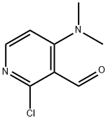 2-Chloro-4-Dimethylamino-Pyridine-3-Carbaldehyde Struktur