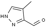 4-methyl-1H-pyrazole-3-carbaldehyde Struktur