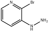 1-(2-bromopyridin-3-yl)hydrazine Struktur