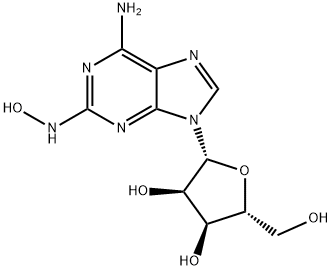 2-Hydroxyaminoadenosine Struktur