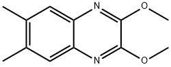 2,3-Dimethoxy-6,7-dimethylquinoxaline Struktur