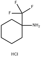 1-(Trifluoromethyl)cyclohexanamine hydrochloride Struktur