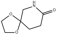 1,4-dioxa-7-azaspiro[4.5]decan-8-one Struktur