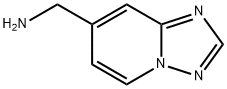 [1,2,4]Triazolo[1,5-a]pyridine-7-methanamine Struktur