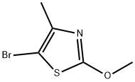 5-bromo-2-methoxy-4-methylthiazole Struktur