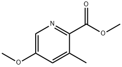 Methyl 5-methoxy-3-methylpicolinate Struktur