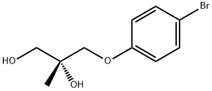 (R)-3-(4-bromophenoxy)-2-methylpropane-1,2-diol Struktur