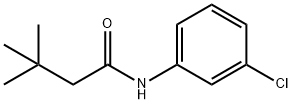 N-(3-chlorophenyl)-3,3-dimethylbutanamide Struktur